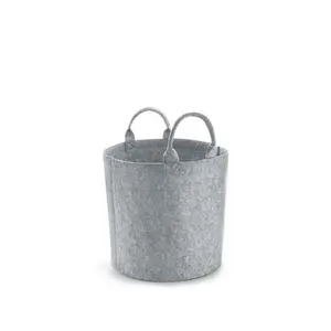 Bagbase Felt Trug Grey Melange (30cm x 30cm)