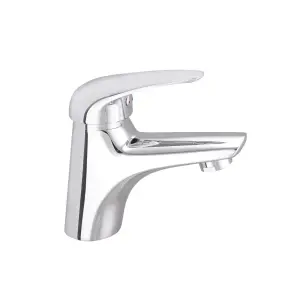 Hommix Rubineta Kapri-18 Bathroom Chrome Basin Tap