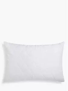 John Lewis Waterproof Quilted Standard Pillow Protector