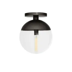 Interiors by Premier Revive Black Metal Ceiling Light