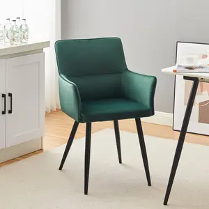 Barnong Upholstered Dining Chair (Set of 2) Green