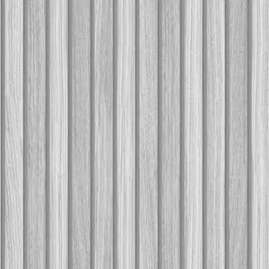 Fresco Wooden Slats Grey Wallpaper