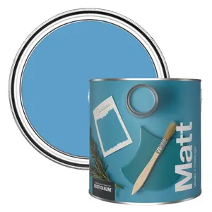 Rust-Oleum Washable Matt Wall Paint - Cerulean 2.5L