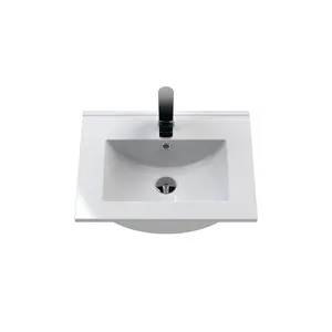 Urban 505mm Wall Hung Single Vanity Unit Satin Anthracite