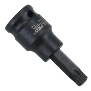 T40 Male Torx Star Impact Impacted Shallow Short Bit Socket 3/8in drive