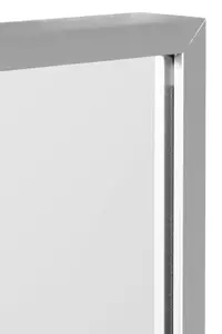 MirrorOutlet Artus - Silver Aluminium Edged Full Length Wall Leaner Mirror 68" X 33" (174CM X 85CM)