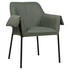 Armchair ARLA Fabric Dark Green