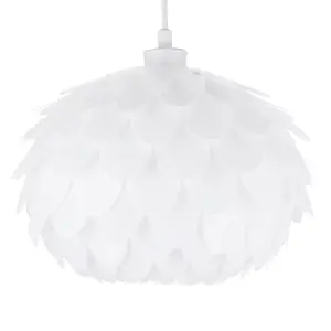 Modern Designer White Cloud Effect Polypropylene Ceiling Pendant Lamp Shade