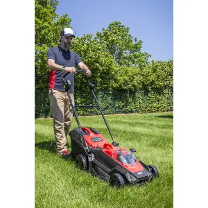 Sealey SV20 Series Cordless Lawn Mower Kit 40V 4Ah 40cm 40L Bag CP40VLMKIT