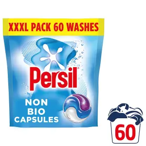 Persil XXXL 3in1 Laundry Washing Capsules Non-Bio w/ Lasting Freshness 240W, 4pk