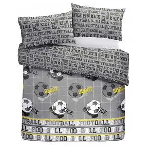 Football Crazy Kids Duvet Cover Set