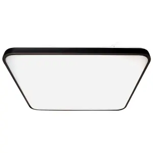 Milagro Fabio LED Ceiling Lamp  Black 35W(200W) 47cm Great Value Stylish Lifetime Light Source