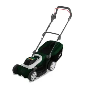 Webb WEER37RR Supreme 37cm (15 inch) Electric Rotary Lawnmower with Rear Roller