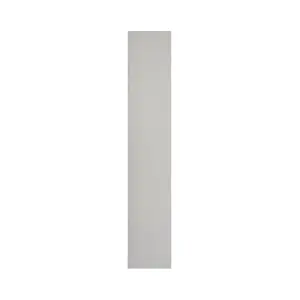 Johnson Tiles Serene Grey Satin Ceramic Indoor Wall tile, Pack of 34, (L)400mm (W)75mm