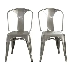 Cameron Dining Chair (Set of 2) Gunmetal Grey