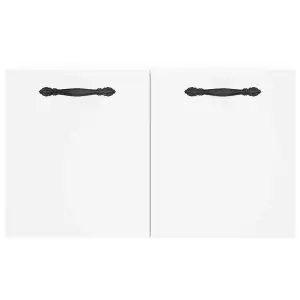 Berkfield Wall Cabinet White 60x36.5x35 cm Engineered Wood