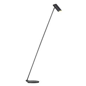 Lucide Hester Modern Floor Reading Lamp - 1xGU10 - Anthracite