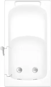 Milton Walk In 1210mm Deep Soak Bath Inc. Front + End Panels Right Hand Option