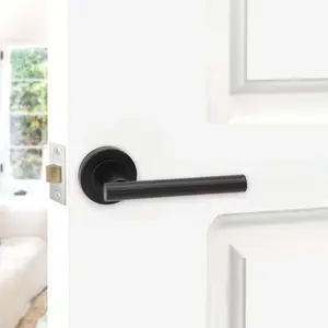 Jura Lever Door Handle Matt Black