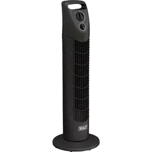 Powerful 30 Inch Oscillating Tower Fan with 3 Speed Settings and Timer