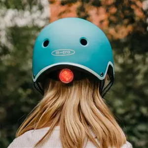 Micro Children's Classic Helmet: Metallic Blue Small 48-54cm Micro Scooters