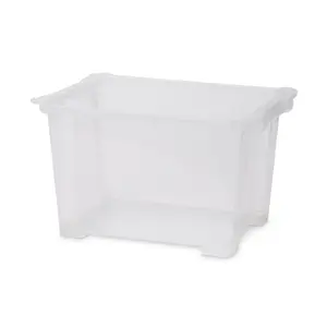 Form Kaze Clear 15L Small Plastic Stackable Storage box