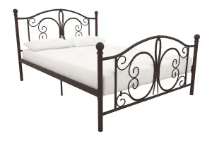 Bombay Metal Bed Bronze, Double