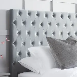 Birlea Marquis Double Bed Frame In Grey