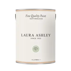 Laura Ashley Pale Eau De Nil Matt Emulsion paint, 5L