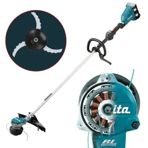 Makita DUR368LZ Twin LXT 18v 36v Li-Ion Brushless Brush Cutter Bare + Blade