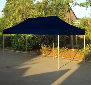 3m x 6m Trader-Max 30 Instant Shelter Pop Up Gazebos Frame & Canopy - Royal Blue