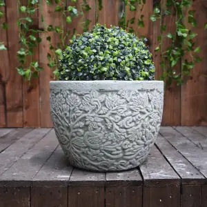 Small Regency Stone Flower Pot