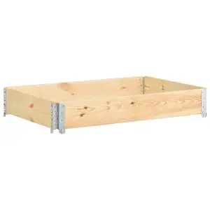 Berkfield Raised Bed 50x150 cm Solid Pine Wood (310054)