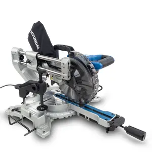 Hyundai 1500W Electric Mitre Saw / Chop Saw with 210mm Blade, 230V HYMS1500E