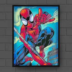 EXCLUSIVE Marvel (Spider-man) 30 x 40 Light Up Canvas