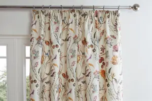 Grove Pencil Pleat Curtains Curtain Pair