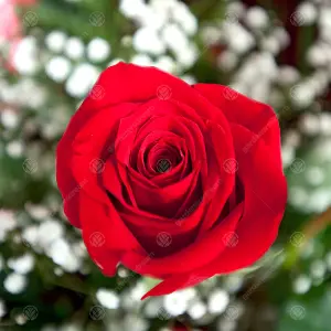 China Wedding 20th Anniversary Red Rose - Outdoor Plant, Ideal for Gardens, Compact Size