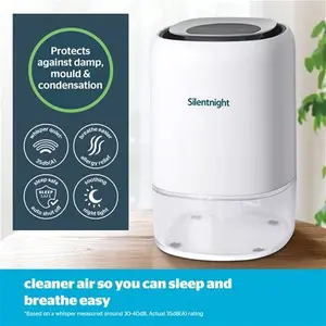 Silentnight Airmax 1L Compact Tabeltop Dehumidifier Silentnight