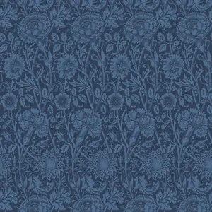 Galerie Arts and Crafts Blue Patterned Wallpaper