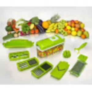 11 In 1 Vegetable Slicer Set Chopper Dicer Cutter Fruit Salad Food Kitchen Tool