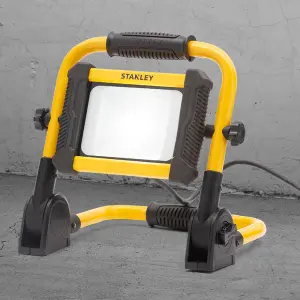 Litecraft Stanley Portable Black 10 Watt LED IP65 Outdoor Work Light