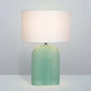 Inlight Rigo Polished Gloss Green Table lamp