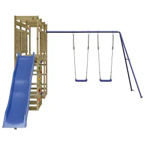 Berkfield Outdoor Playset Impregnated Wood Pine