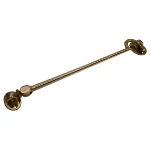 Blooma Brass effect Cabin hook, (L)254mm