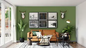 Leyland Trade Vinyl Soft Sheen Walls & Ceilings Emulsion Paint Fern Green (RAL 6025) - 5L