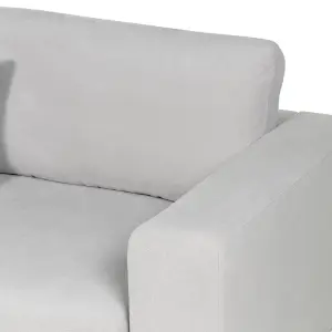 Corner Sofa LOFOTEN Light Grey Fabric Left Hand