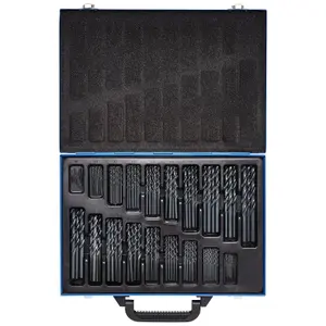 Draper Black HSS Drill Bit Set (170 Piece) 08854