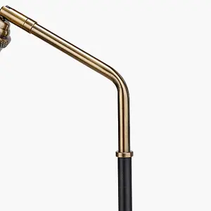 Black and Gold Task Table Lamp