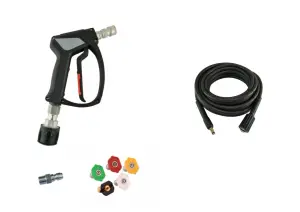 MTM S/S Swivel SGS35 Trigger Nilfisk/Stihl Inlet & 11.6mm Q/R Adapter 10M Hose