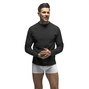 Heat Holders - Mens Long Sleeved Base Layer S Black